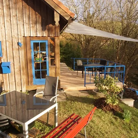 Kletterhuette Saechsische Schweiz Nyaraló Hohnstein